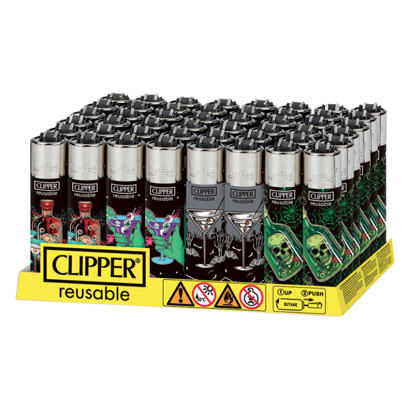 Clipper Large Accendino a Pietrina Dangerous Cocktail 48 Accendini