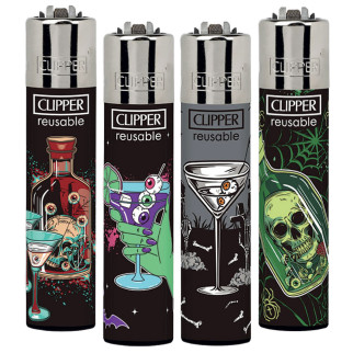 Clipper Large Accendino a Pietrina Dangerous Cocktail 4 Accendini