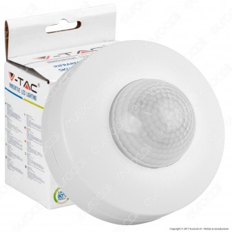 V-Tac VT-8049 Sensore di Movimento a Infrarossi per Lampadine - SKU