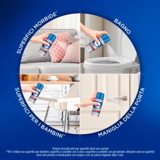 Napisan Spray Disinfettante Milleusi Fragranza Fresco Pulito 400ml