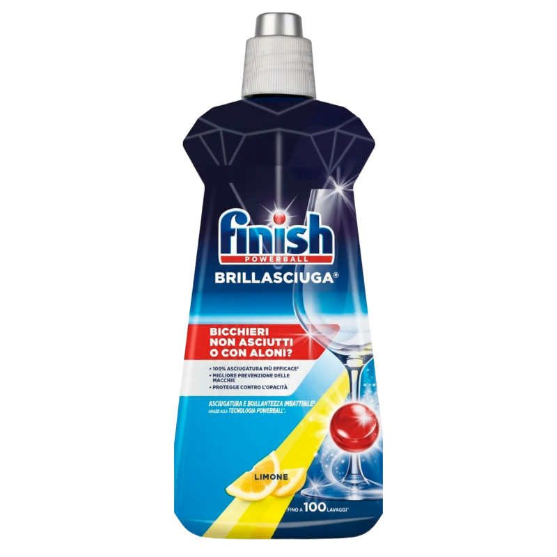 Finish Brillasciuga Brillantante Lavastoviglie Limone 500ml