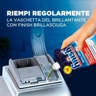 Finish Brillasciuga Brillantante Lavastoviglie Limone 500ml