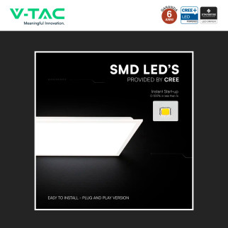 V-Tac VT-61045 Pannello LED CREE Rettangolare 120x30 40W