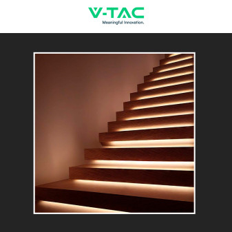 V-Tac VT-COB 320 Striscia LED COB Flessibile 50W 320 LED/m 5m 24V IP67