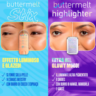 NYX Professional Makeup Buttermelt Stix Illuminante 01 Big Melt Energy