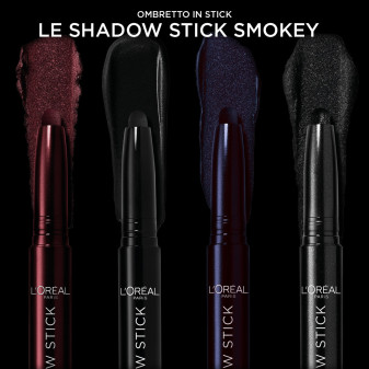 L'Oréal Paris Le Shadow Stick Smokey Ombretto Colore 490 All Night Black