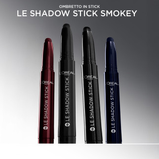 L'Oréal Paris Le Shadow Stick Smokey Ombretto Colore 490 All Night Black
