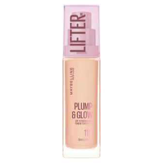 Maybelline New York Lifter Plump & Glow Fondotinta Colore 110  30ml