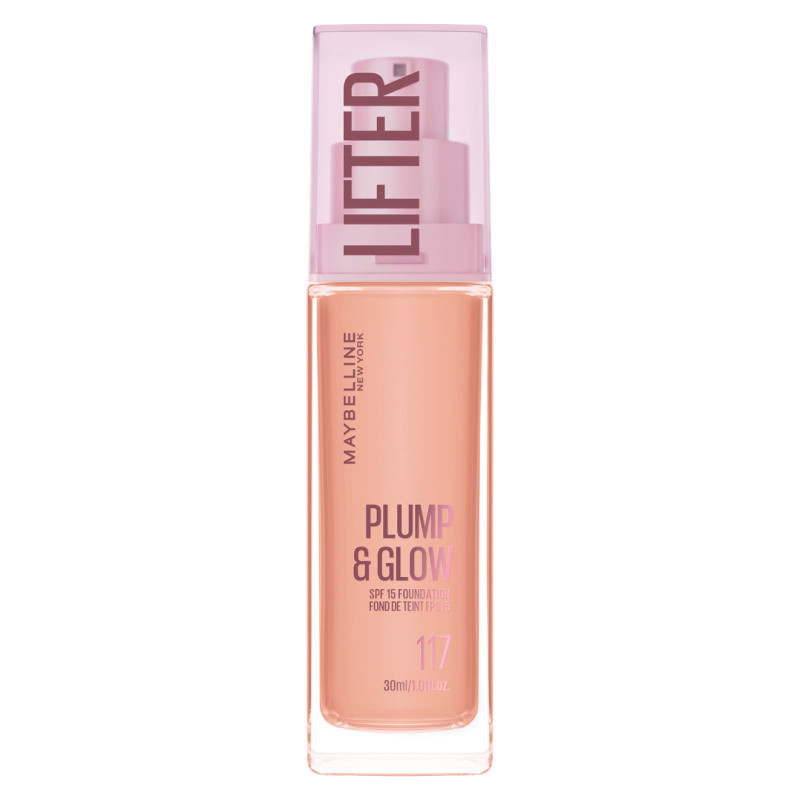 Maybelline New York Lifter Plump & Glow Fondotinta Colore 117  30ml