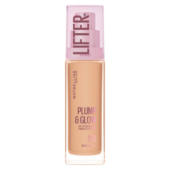 Maybelline New York Lifter Plump & Glow Fondotinta Colore 118  30ml