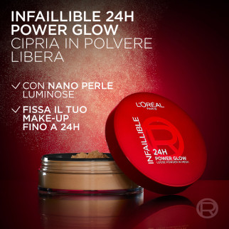 L'Oréal Paris Infaillible 24h Power Glow Cipria in Polvere Medium