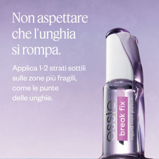 Essie Break Fix Smalto Trasparente Riparatore per Unghie Rotte