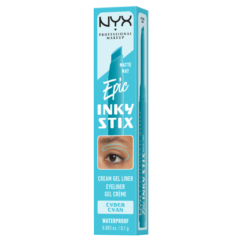 NYX Professional Makeup Epic Inky Stix Eyeliner 07 Cyber Cyan