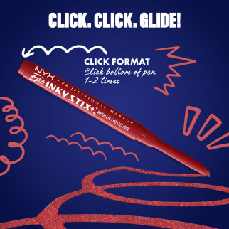 NYX Professional Makeup Epic Inky Stix Eyeliner 05 Robotic Red