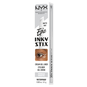 NYX Professional Makeup Epic Inky Stix Eyeliner 17 Wired White