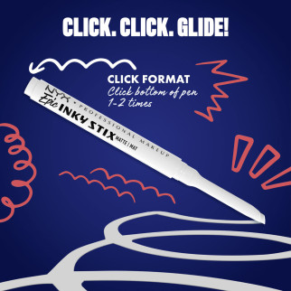 NYX Professional Makeup Epic Inky Stix Eyeliner 17 Wired White