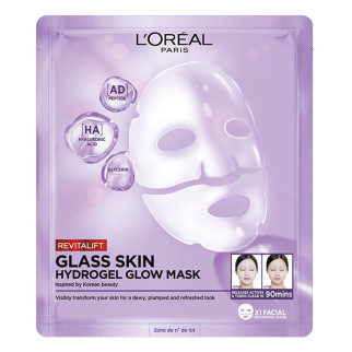 L'Oréal Paris Revitalift Filler Glass Skin Maschera Viso Idratante