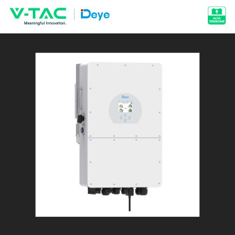 V-Tac Inverter Trifase Ibrido On-Grid / Off-Grid 15kW IP65 CEI 0-21