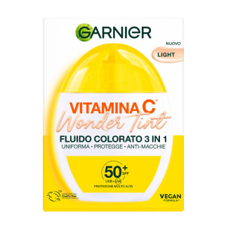 Garnier Vitamina C Wonder Tint Fluido Colorato 3in1 SPF 50+ Light