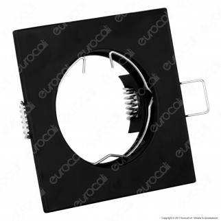 Kanlux NAVI CTX-DS10-B Portafaretto Quadrato da Incasso per Lampadine