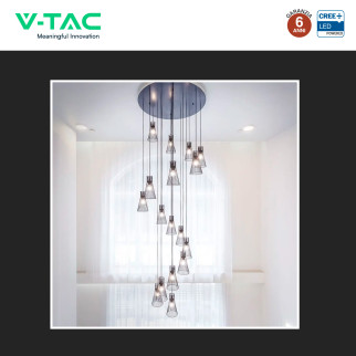 V-Tac VT-1830 Lampadina LED E27 3,7W Miniglobo G45 SMD Chip CREE