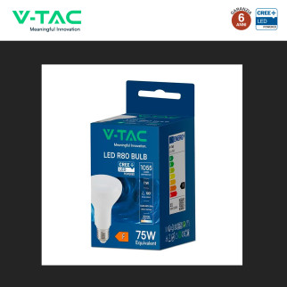 V-Tac VT-280 Lampadina LED E27 11W Reflector R80 SMD Chip CREE