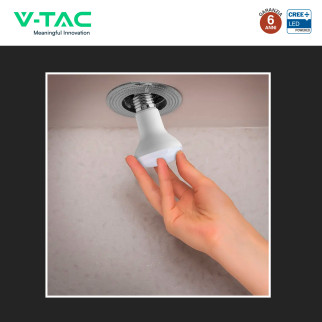 V-Tac VT-263 Lampadina LED E27 8,5W Reflector R63 SMD Chip CREE