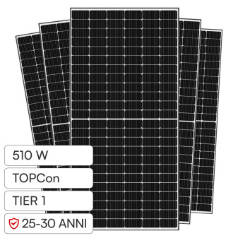 V-Tac Pannelli Solari Fotovoltaici Trina Solar 510W TOPCon IP68