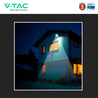 V-Tac VT-44058CCT Faro LED 50W SMD CREE IP65 IK06 CCT 3in1