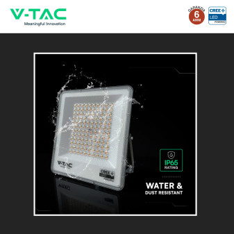 V-Tac VT-44110CCT Faro LED 100W SMD CREE IP65 IK06 CCT 3in1
