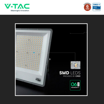 V-Tac VT-44209CCT Faro LED 200W SMD CREE IP65 IK06 CCT 3in1