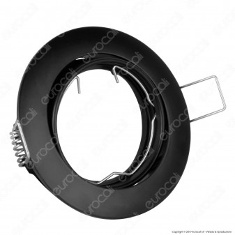 Kanlux VIDI CTC-5515-B Portafaretto Orientabile Rotondo da Incasso