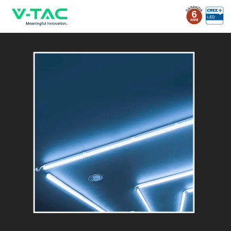 V-Tac VT-125 Plafoniera LED Lineare T5 16W SMD Chip CREE Linkabile