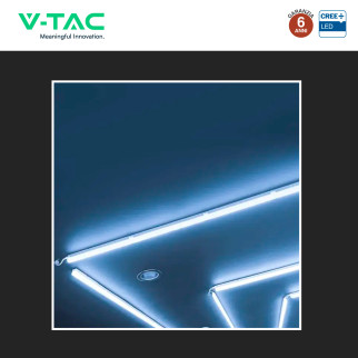 V-Tac VT-125 Plafoniera LED Lineare T5 16W SMD Chip CREE Linkabile