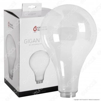 Girard Sudron Gigantessa Copertura in Vetro Trasparente Liscio con