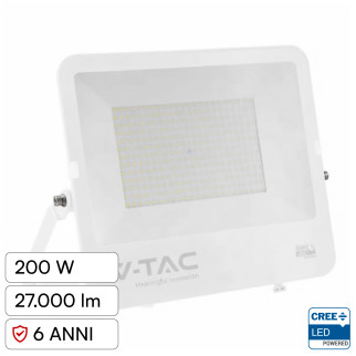 V-Tac VT-44201 Faro LED Floodlight 200W SMD Chip CREE IP65