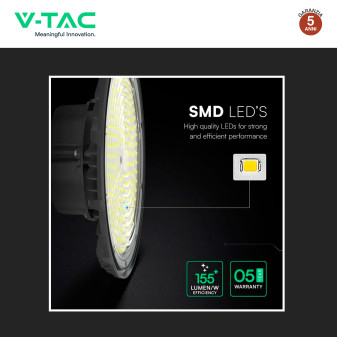 V-Tac VT-91102 Lampada Industriale LED UFO 100W SMD High Bay