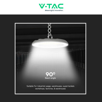 V-Tac VT-91100Lampada Industriale LED UFO 100W SMD High Bay