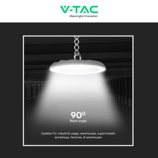 V-Tac VT-91100Lampada Industriale LED UFO 100W SMD High Bay