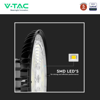 V-Tac VT-90202 Lampada Industriale LED UFO 120/150/200W SMD IP65