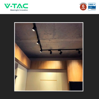 V-Tac VT-11122 Faretto LED da Binario Track Light COB Chip CREE