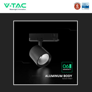 V-Tac VT-11130 Faretto LED da Binario Track Light COB Chip CREE