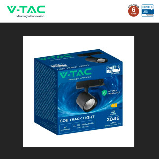 V-Tac VT-11130 Faretto LED da Binario Track Light COB Chip CREE