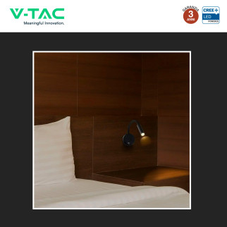 V-Tac VT-88063 Lampada LED da Muro 3W SMD Applique da Lettura