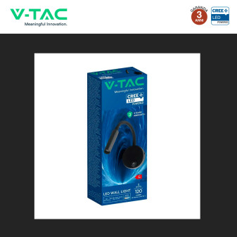 V-Tac VT-88063 Lampada LED da Muro 3W SMD Applique da Lettura
