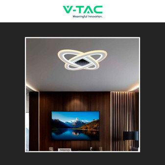 V-Tac VT-7962 Plafoniera LED a Superficie 130W SMD CCT Dimmerabile