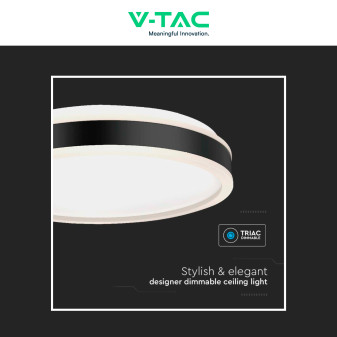 V-Tac VT-7758 Plafoniera LED a Superficie 42W SMD Dimmerabile Triac