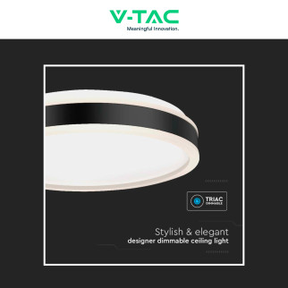 V-Tac VT-7758 Plafoniera LED a Superficie 42W SMD Dimmerabile Triac