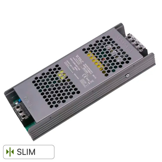 V-Tac VT-24361-S Alimentatore Led Slim 360W 24V 15A Per Uso Interno