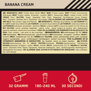 Gold Standard 100% Protein Biscotti Panna Optimum Nutrition